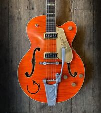 2017 Gretsch USA Custom Shop G6120WCST With orig. hard shell case and case candy