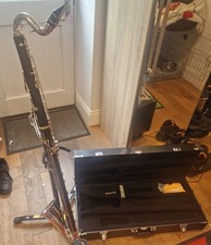 Wooden bass clarinet low - wooden,