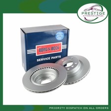 Borg & Beck brake disc pair -