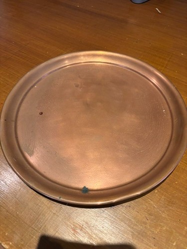 Vintage solid copper serving - vintage,