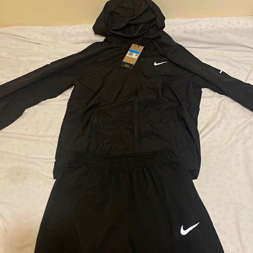 Nike men black hooded - men’s,
