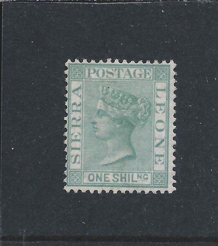 Sierra leone 1876 green - sierra,