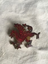 Welsh Red Dragon Enamel pin