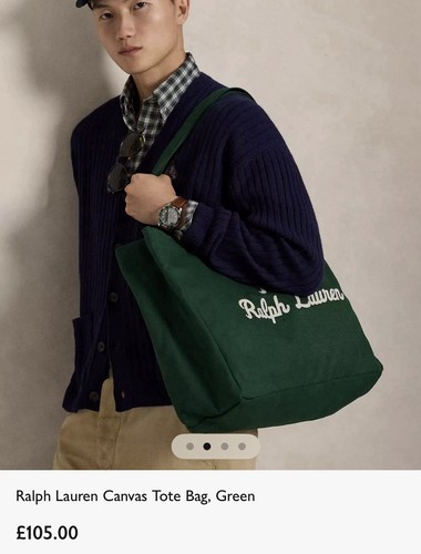 Polo ralph lauren canvas tote - lauren,