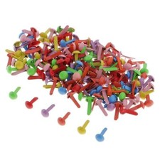 200 Pcs Mini Brads, 8mm x