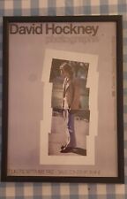 David Hockney original Photographe exhibition poster, Paris 1982