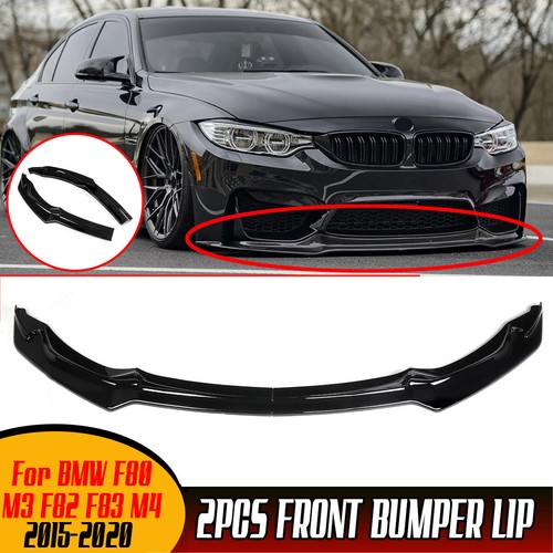 Gloss black front - front, bumper