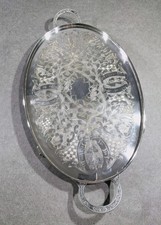 Vintage Silver Plated Footed