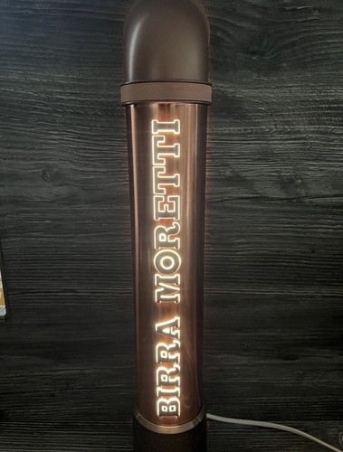 Birra moretti beer pump - beer,