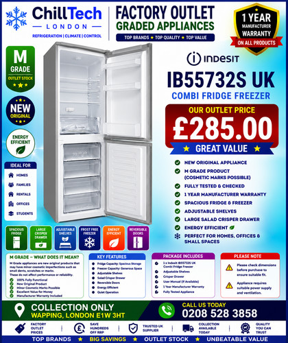Indesit ib55732s fridge - indesit, uk