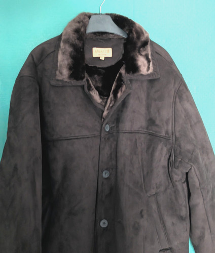 Mens faux suede - mens, fur
