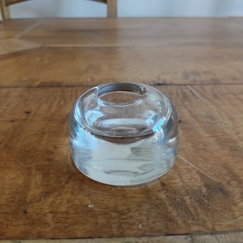 Antique vintage heavy - heavy, glass