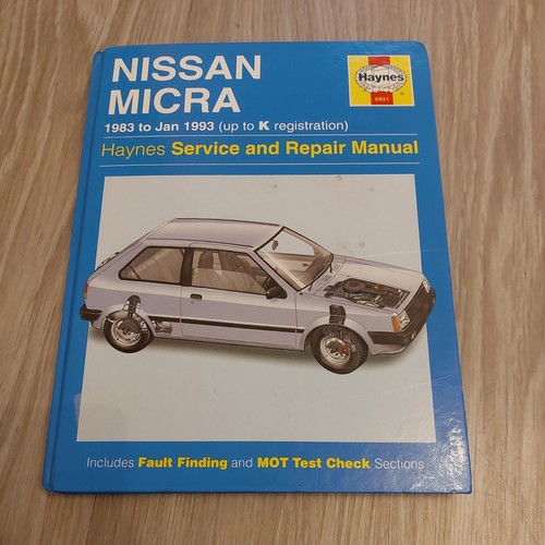 Haynes nissan micra 1983 - haynes, to