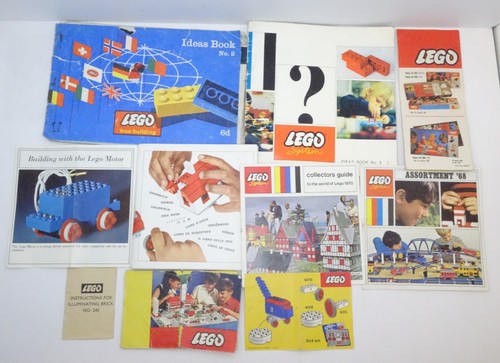 Vintage lego booklets ideas - vintage,