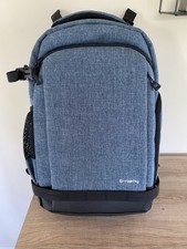 Camera Backpack - Inner Compartments - Blue