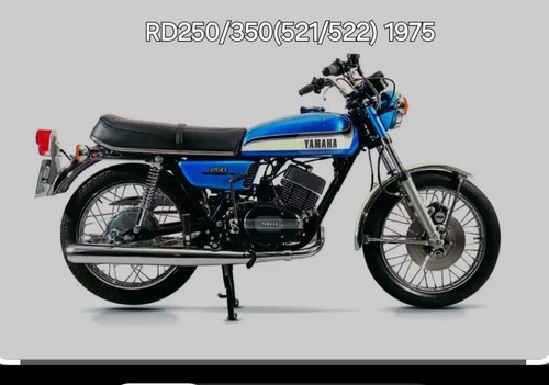 Yamaha rd250 35075 - yamaha, rd250/350(521/522)75