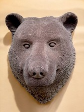 Abigail Ahern Edition Realistic  Bear Head Wall Hanging Sculpture VGC