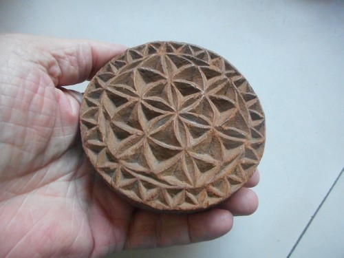 Early hand carved - butter, stamp