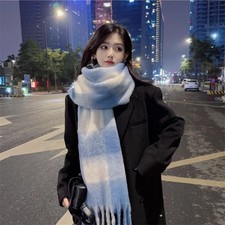 Women Winter Scarf Check