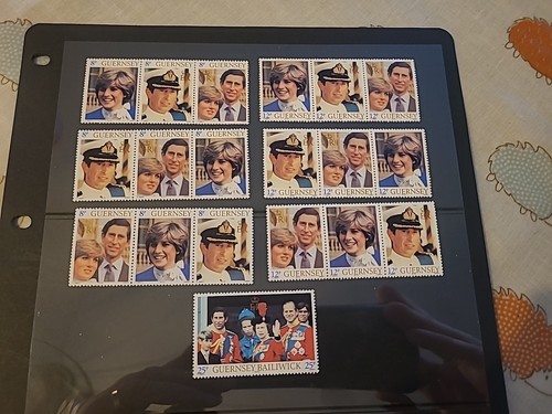 1981 royal wedding mnh - wedding,
