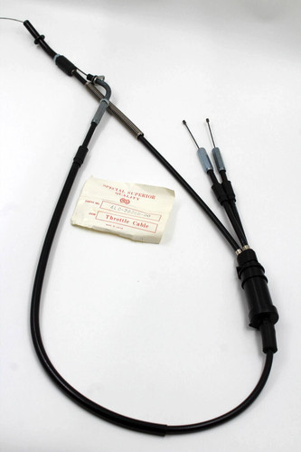 Throttle pump cable fit - &,
