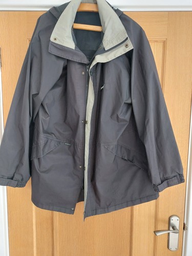 Men black waterproof jacket - men's,