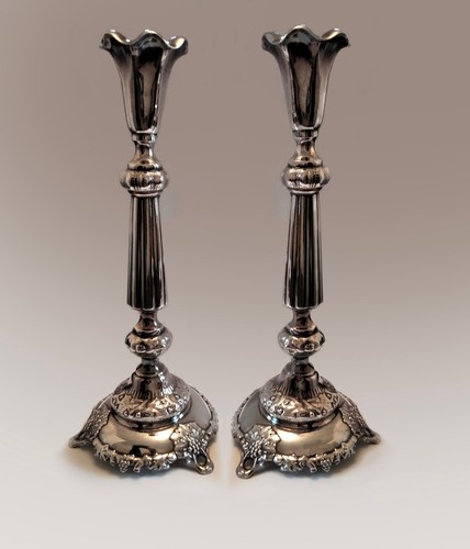 Pair antique fraget plaque - pair,