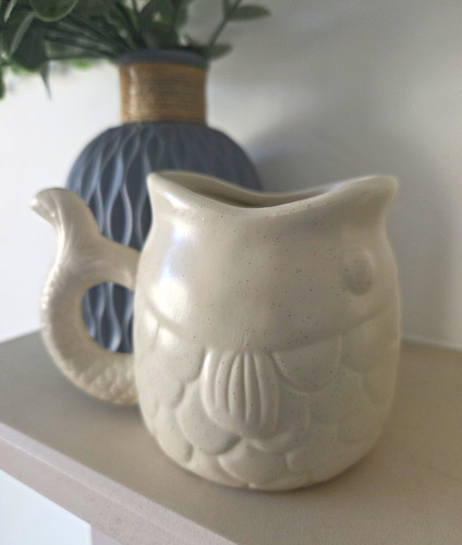 Next cream ceramic fish jug - next,