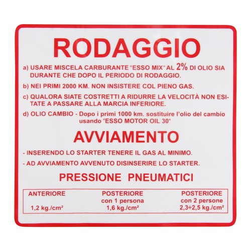 Sticker driveway regulation