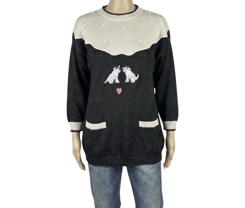 Womens vintage 80s - vintage, jumper