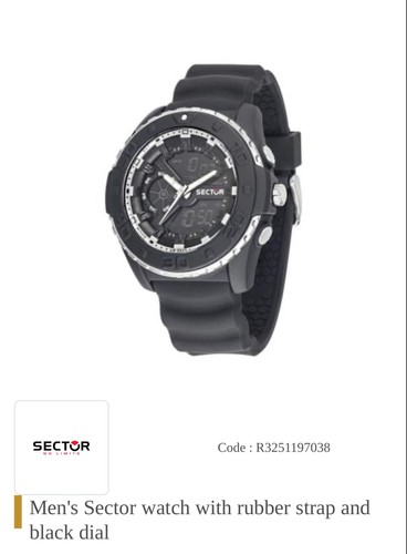 Sector expander men watch - sector,