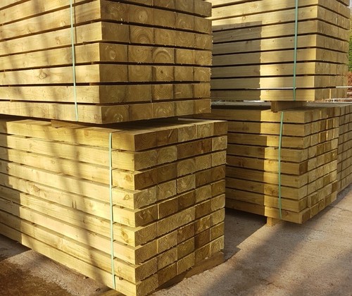 Railway sleepers 100mm x - railway,