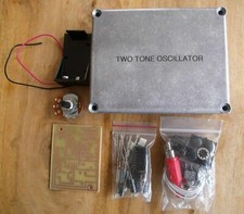 Two Tone Oscillator for SSB Transmitter alignment, box kit. Made in Dorset UK.