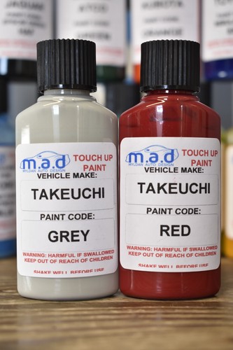 Red grey touch paint - &,