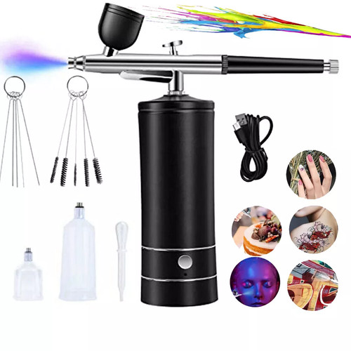 Mini airbrush compressor kit - airbrush,