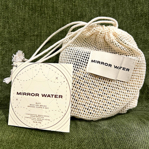 Mirror water oval body - oval, brush