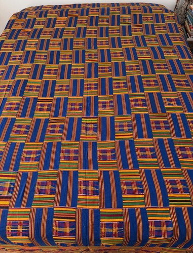 Vintage african kente - african, (ghana)