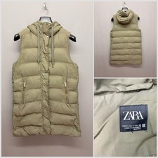 Zara women khaki long - zara, women's