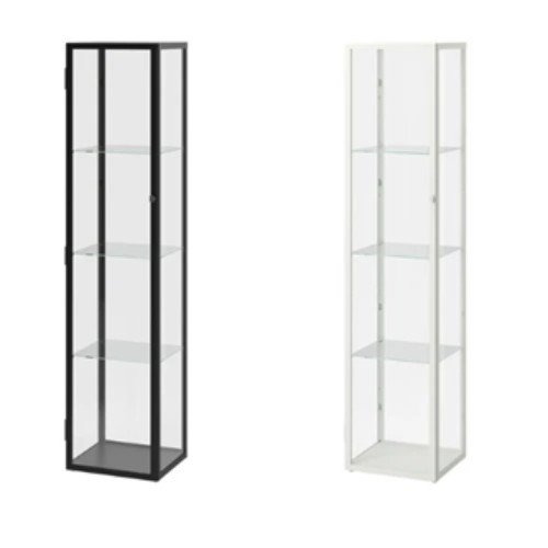 New ikea large glass display - new,