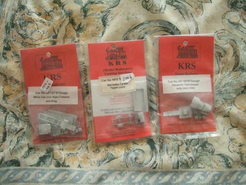 Model railway gauge - railway, lorries