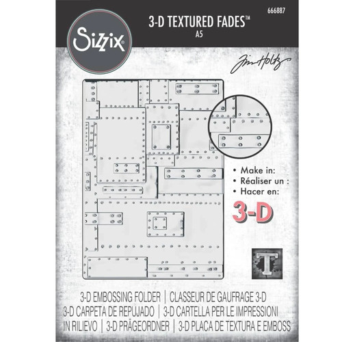 Sizzix texture fades - sizzix, 3d