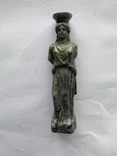 Small Bronze Caryatid (Statuette Of A Woman-Column From Erectheion Temple)