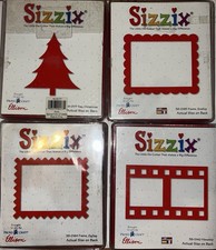 Sizzix Dies - Red Set