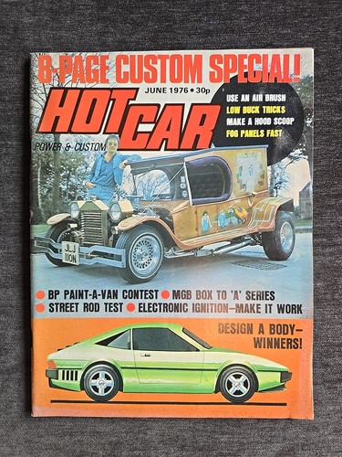 Hot car magazine june 1976 - hot,