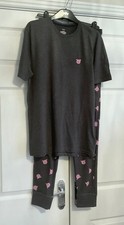 ? Ladies  M &S PERCY PIG Pyjamas - Nightwear - Size S 30-32 waist-35-37 chest