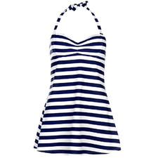 BNWT Ladies Navy & White Full