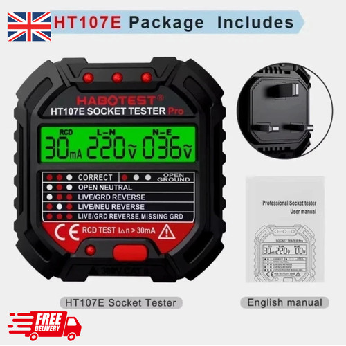 Habotest ht107 pro socket - ht107,