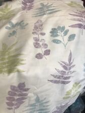 sanderson fabric curtain CushionUpholstery material LAUREL 3mtrs Lavender/multi