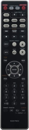 Rc001pmcd replaced remote - replaced,