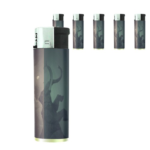 Elephant art d25 lighters set - elephant,